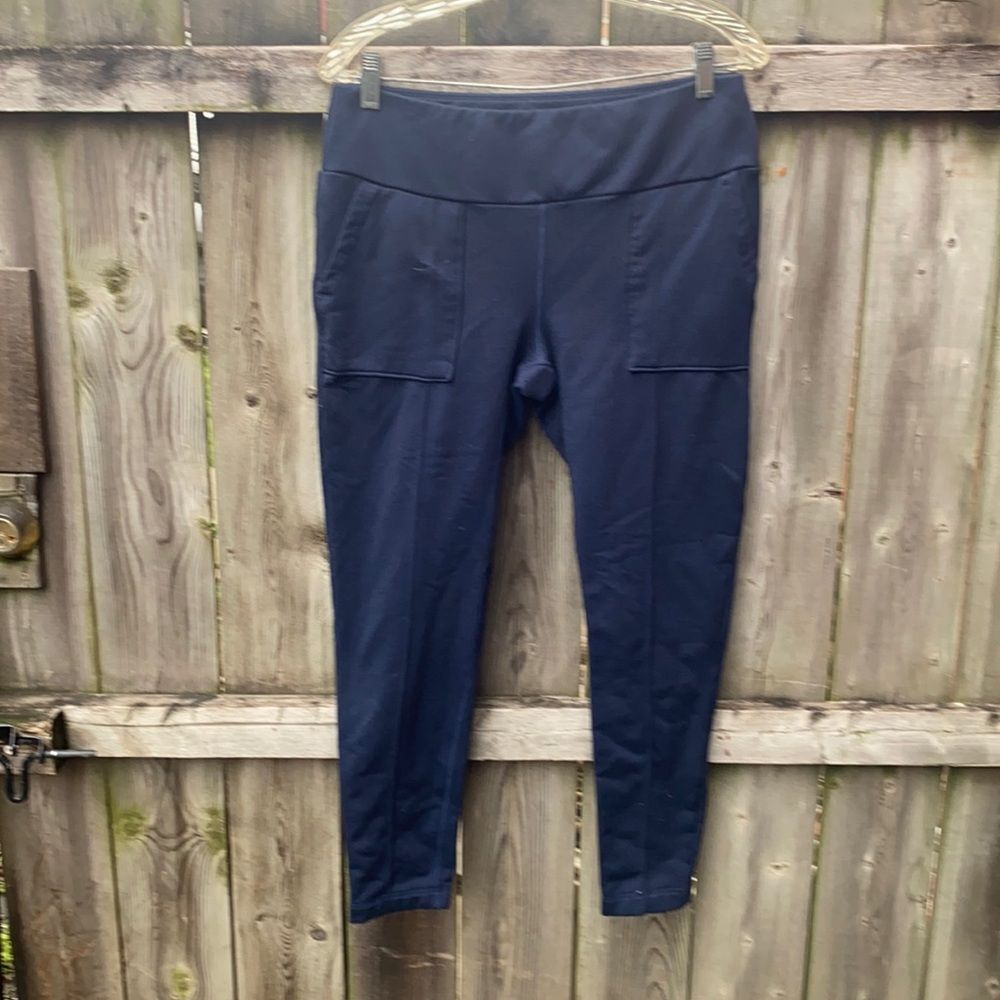 Mondetta blue leggings capris sz. L
